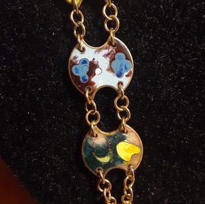 Robert Kuo Cloisonne Bracelet